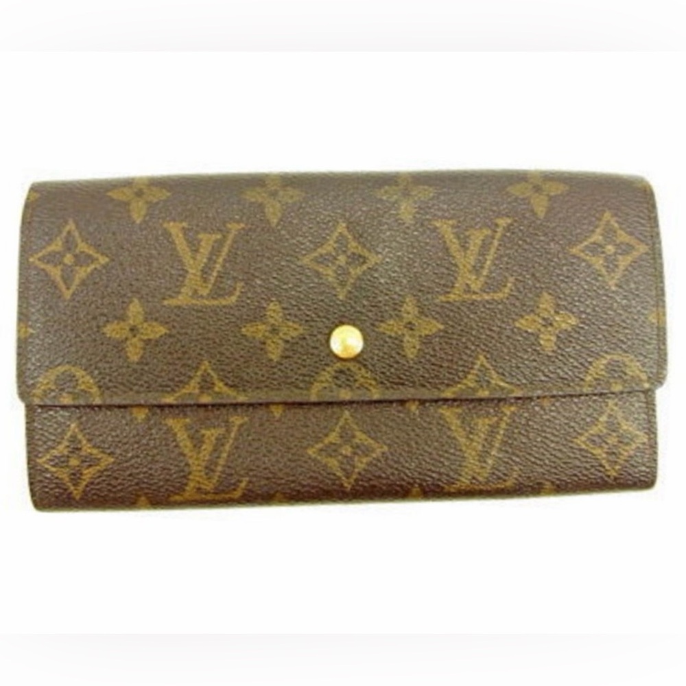 Louis Vuitton Brown Monogram Continental Wallet